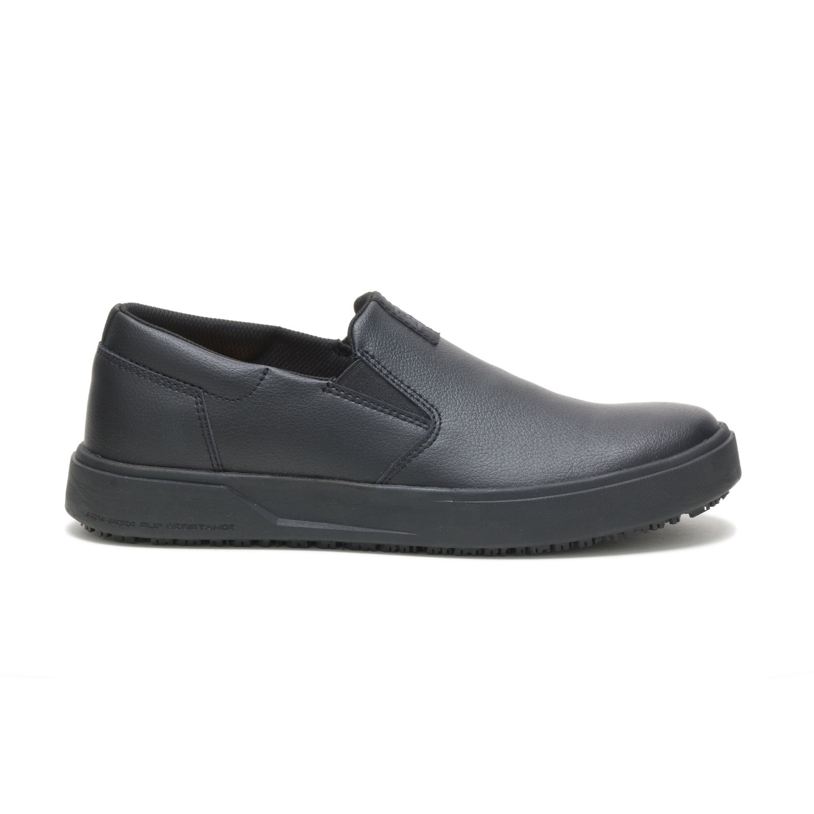 Caterpillar Prorush Sr+ Slip-on Philippines - Mens Slip On Shoes - Black 67509MSEF